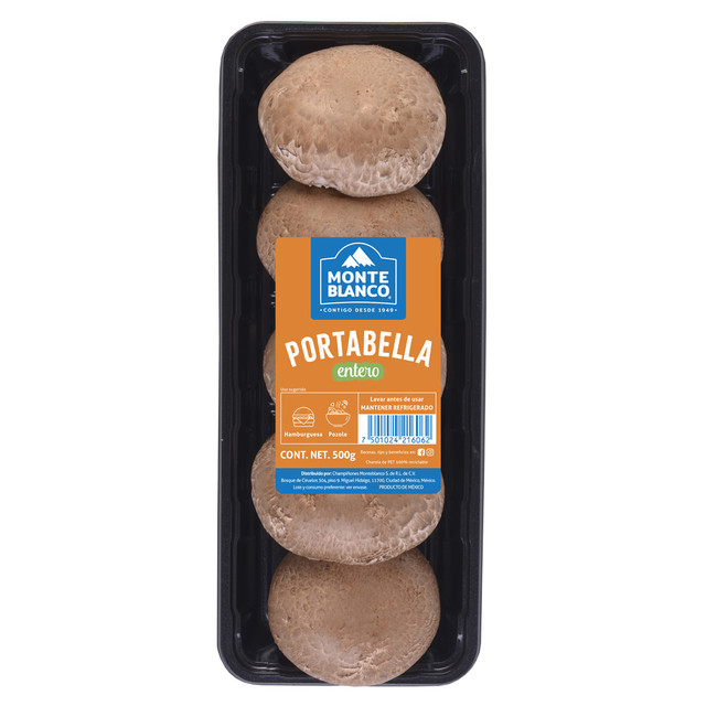 Champiñones Portobello Enteros - (paq)