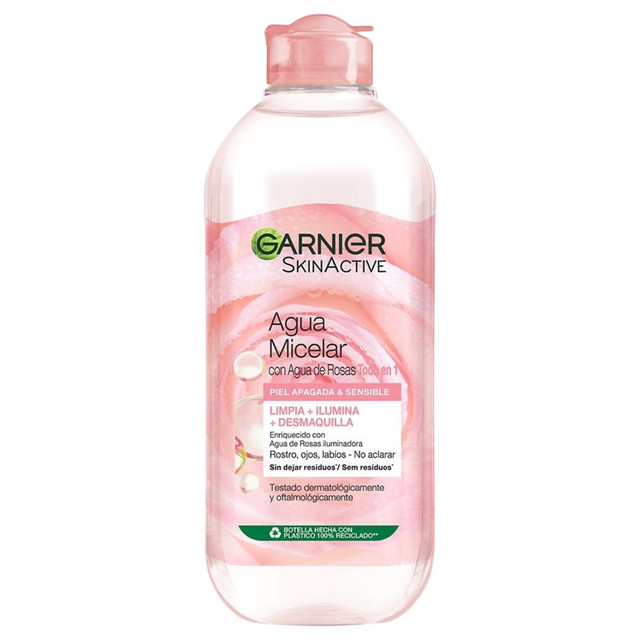 Agua Micelar Agua De Rosas Garnier