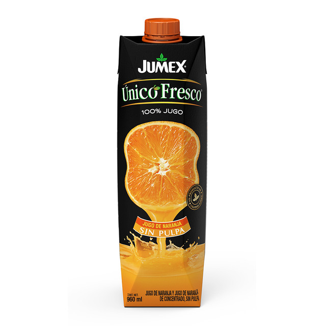 Jugo de Naranja Sin Pulpa (1lt)