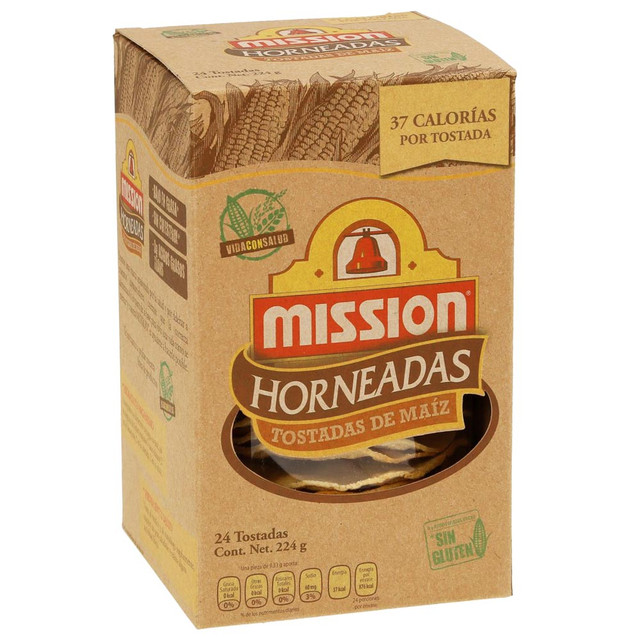 Light Baked Corn Toasts Mission