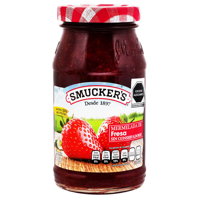 Mermelada De Fresa Smuckers (pz)