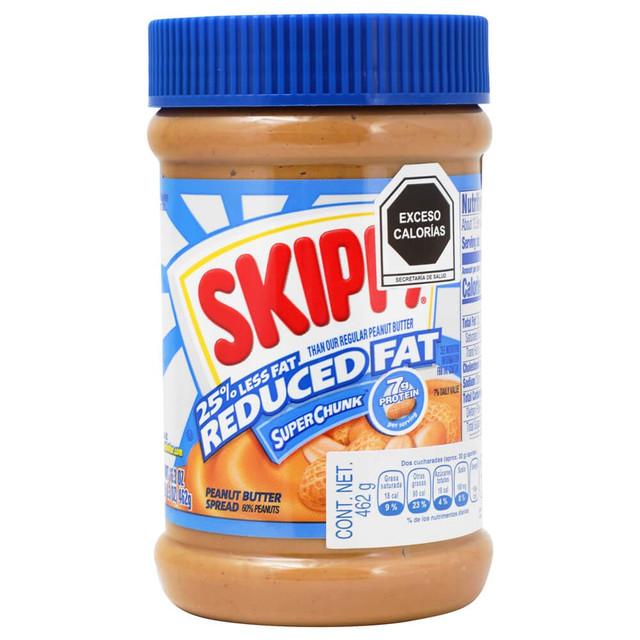 Crema De Cacahuate Reducida en grasa Chunk Skippy (pz)