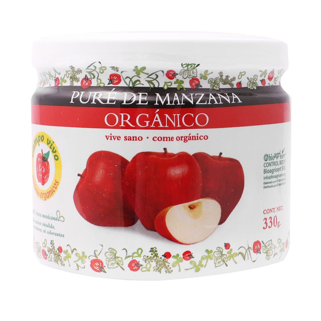 Puré De Manzana Orgánico (pz)