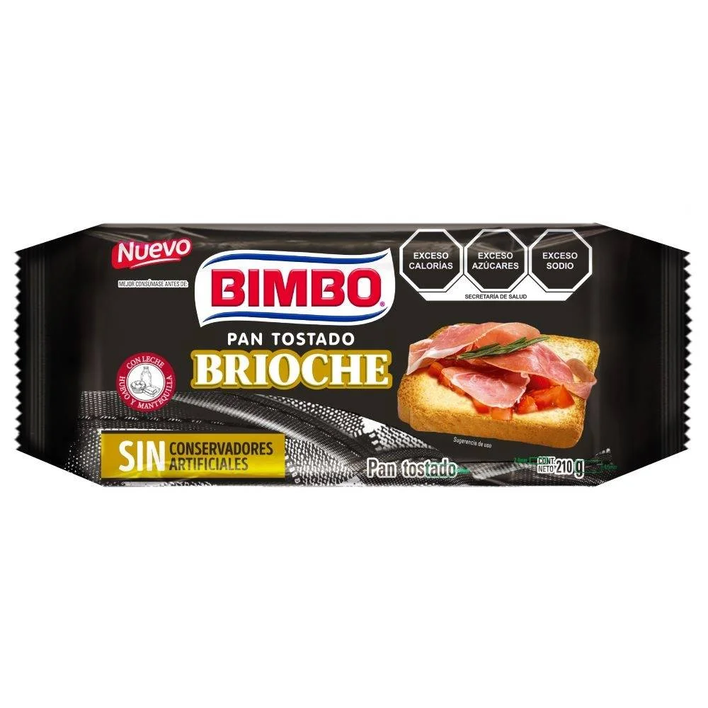 Pan Tostado Brioche (pz)
