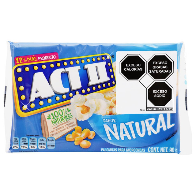Palomitas Microondas Natural ACT II (pz)