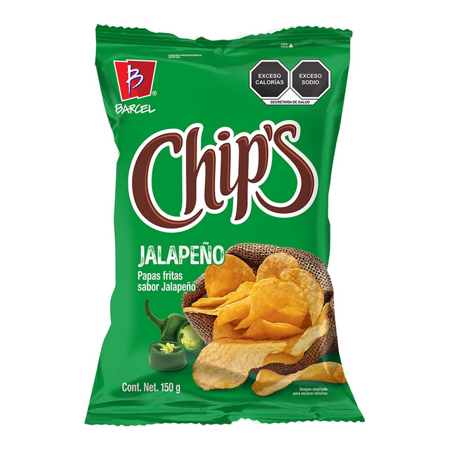 Jalapeño Potato Chips (bag)