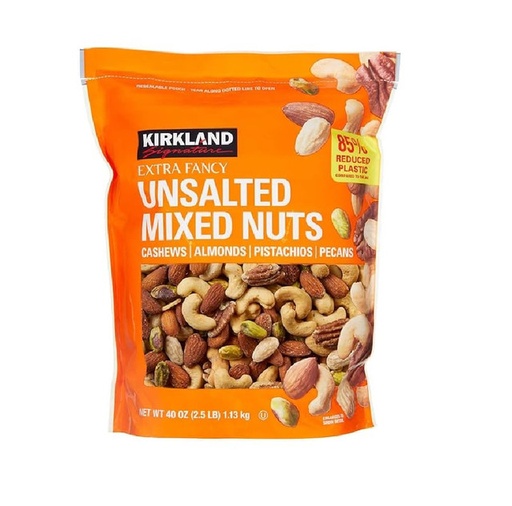 Unsalted Mixed Nuts (bag)
