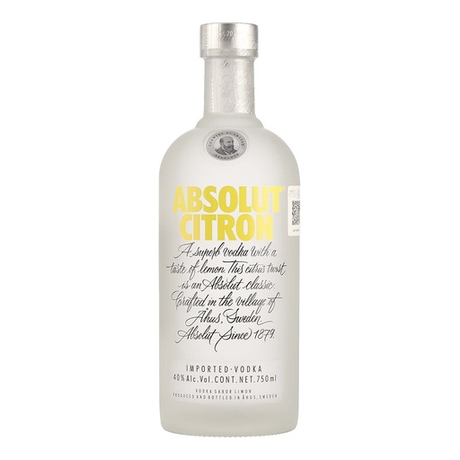 Vodka Limón Absolut - (750 ml)