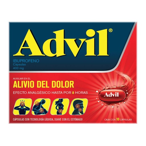 Advil Max 10 tabletas