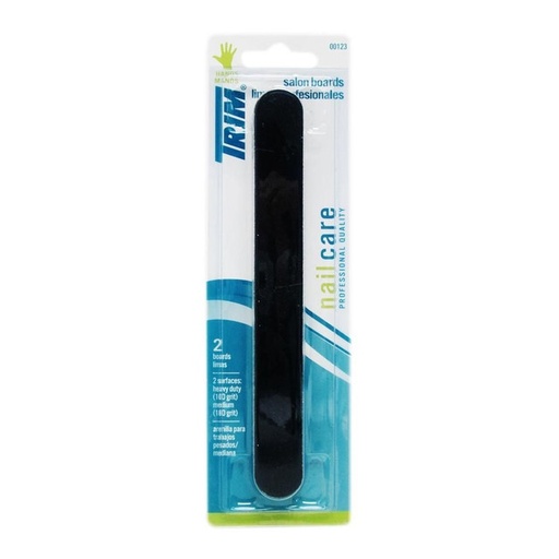 Lima Para Uñas Negra 