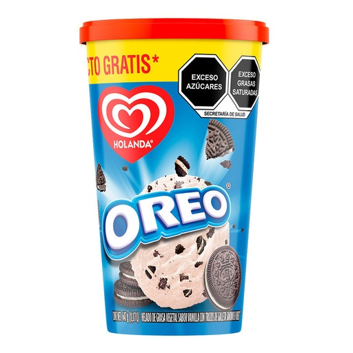 Vanilla and Oreo Cookie Ice Cream (32oz)
