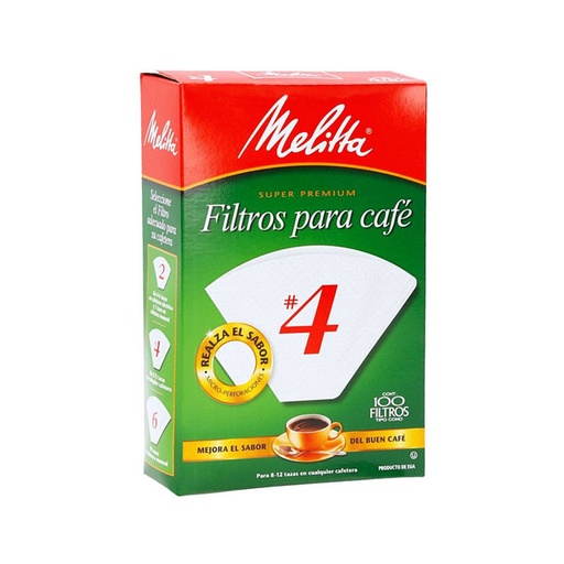 Filtro Para Café #4 (caja)