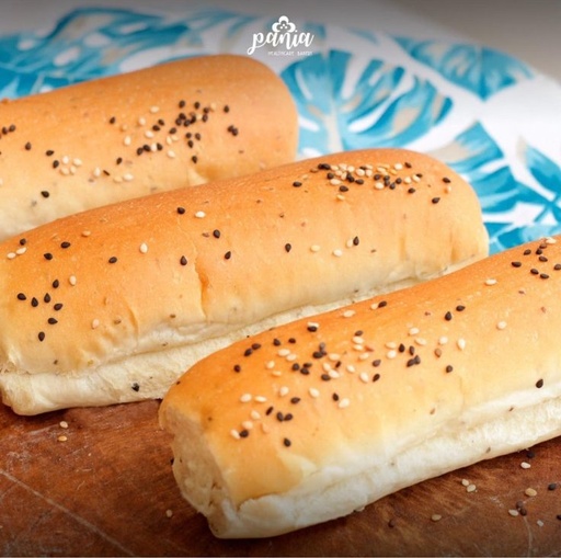 Pan para Hotdogs con cobertura de ajonjolí (6pz)